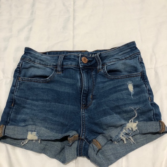 American Eagle stretch high rise jegging short